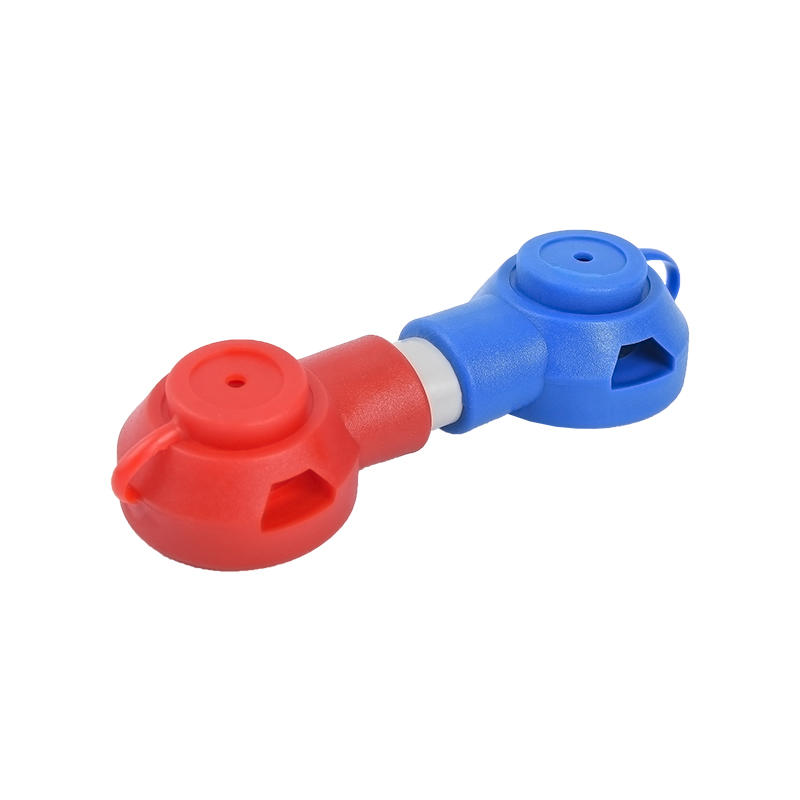 支持定制加工明諾95平方毫米儲(chǔ)能電池 鉛酸蓄電池銅鼻子藍(lán)紅側(cè)面梯形開口軟連接線